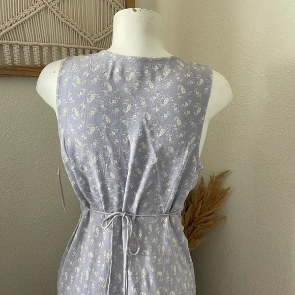 Treasure & Bond Calendar Floral Maxi Dress Size Small - Picture 9 of 16